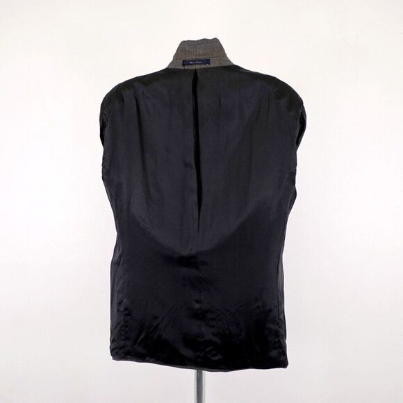 Jos A Bank Brown Tweed‎ Wool Bamboo Birdseye 42R Sport Coat 2 Button - Picture 14 of 14